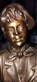 STATUETTA IN BRONZO SCUGNIZZO