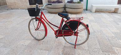 bicicletta tipo olandese anni 80