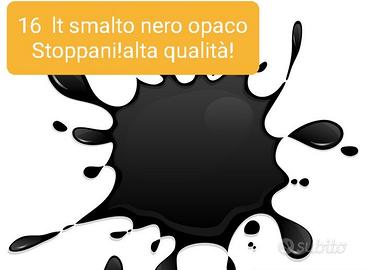 16 litri Smalto nero per il fai da te! sigillato