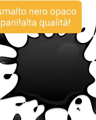 16 litri Smalto nero per il fai da te! sigillato