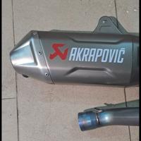 Akrapovic full titanio Honda Crf 450 2021 - 2024