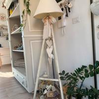 Lampada da terra shabby chic