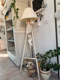 Lampada da terra shabby chic