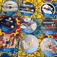 GIOCHI PS4 (no custodia)