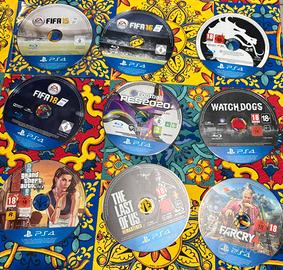 GIOCHI PS4 (no custodia)