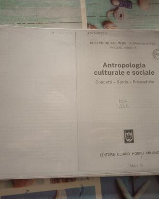 antropologia culturale e sociale 