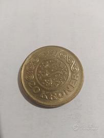 MONETA 20 CORONE DANIMARCA 