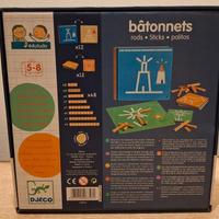 Djeco Battonet gioco educativo in legno
