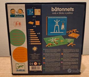 Djeco Battonet gioco educativo in legno