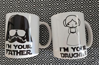 Coppia tazze Star Wars I'm Your Father/Daughter