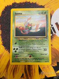 Yanma carta pokemon rara neo discovery