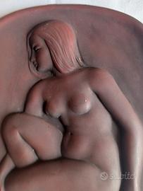 piastra,mattonella da muro anni 70 