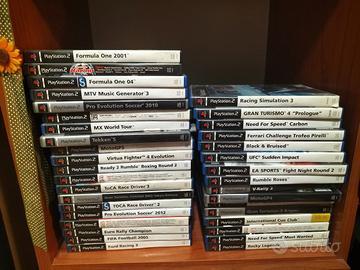 ps2  slim  +  40  giochi e  controller  wireless