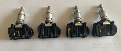 4 Sensori pressione pneumatici TPMS Orig. Renault