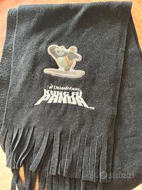 Sciarpa   Bambini in pile nero Kung Fu Panda