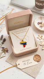 Collana con Pendente Mappa del Venezuela – NUOVO