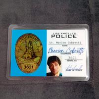 Tesserino LAPD Marion Cobretti
