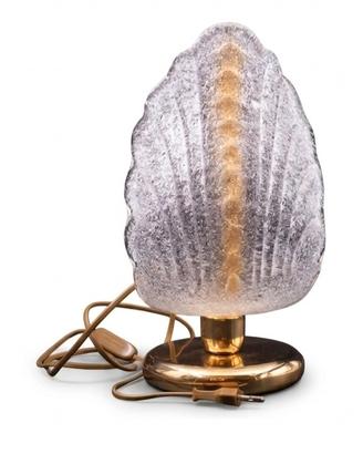 Coppia lampade in vetro di Murano 