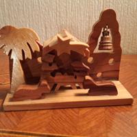 Piccolo presepe di legno