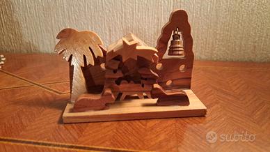 Piccolo presepe di legno