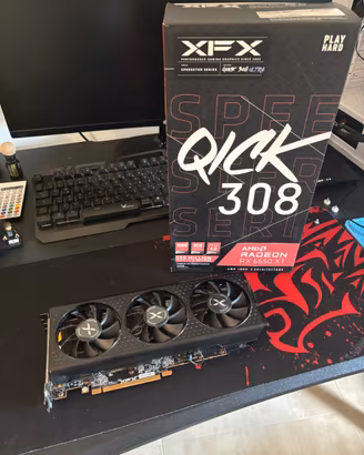 XFX Radeon RX 6650 XT Speedster QICK 308 8GB - Com