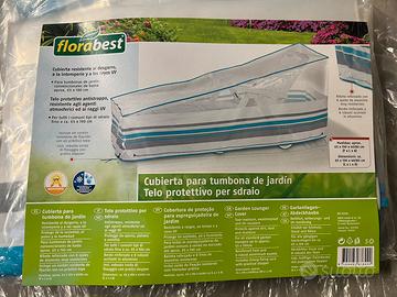 2pz NUOVI! Telo protettivo sdraio - Florabest