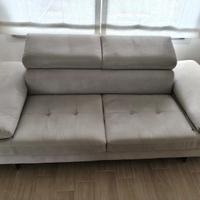 Divano grigio 200x100 cm