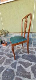 5 sedie vintage