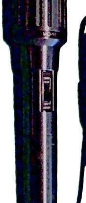 VECCHIO MICROFONO CON ECO INCORPORATO