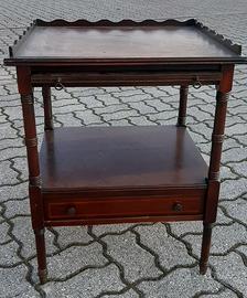 Tavolino in mogano di "servizio" primi '900