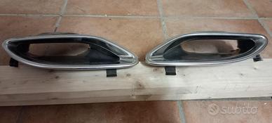 Mercedes terminali scarico marmitta paraurti