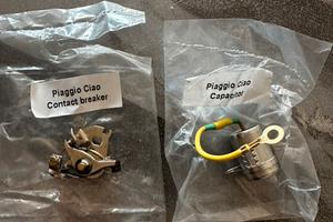 Puntine e condensatore piaggio ciao