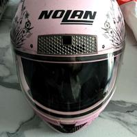 Casco integrale Nolan N63 rosa - Taglia XS-S Con s