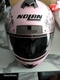 Casco integrale Nolan N63 rosa - Taglia XS-S Con s
