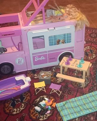 camper Barbie
