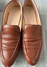 Scarpe Ballerette in pelle color cuoio – Taglia 37