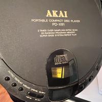 AKAI MPD-X81 lettore cd compatto portatile