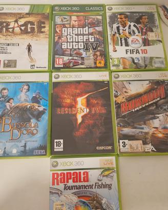 Lotto 7 Giochi Xbox 360 Originali