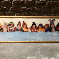 Cornice in legno con poster Geddes