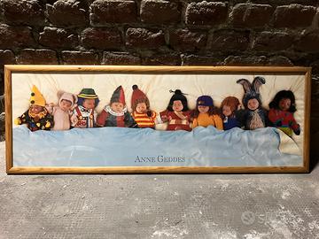 Cornice in legno con poster Geddes