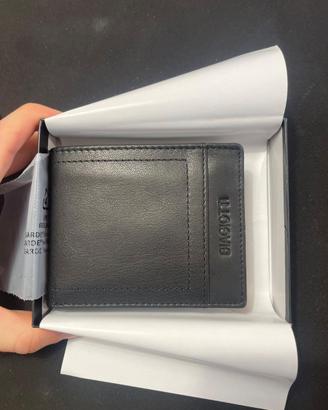 Portafoglio Uomo Laura Biagiotti Nero in pelle