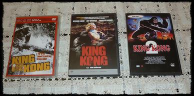 3 DVD film  serie KING KONG