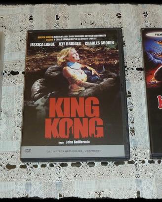 3 DVD film  serie KING KONG