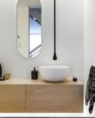 miscelatore Gessi goccia soffitto e parete