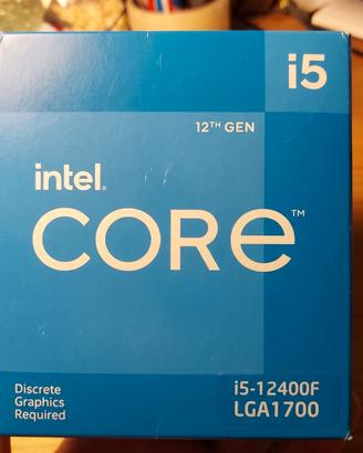 ⚡ i5-12400F + Box + Dissipatore INTATTO ⚡