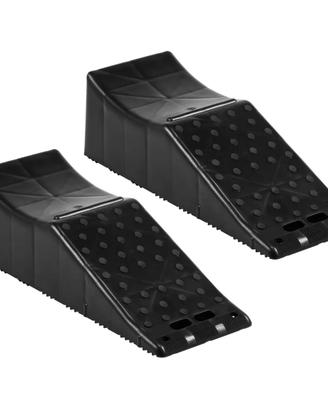 Rampa di Accesso Auto 2 Pz Rampa a Basso Profilo