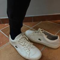 Scarpe Lacoste bianche uomo – sneakers in pelle 45