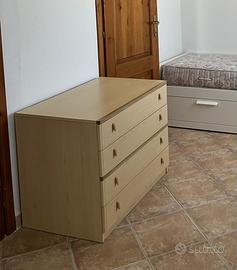 Armadio e cassettiera