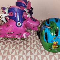 Pattini più caschetto da Bimba.