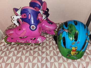 Pattini più caschetto da Bimba.